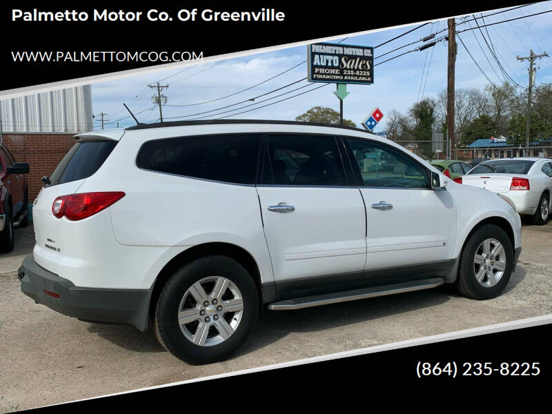 2010 Chevrolet Traverse for sale at Palmetto Motor Co. of Greenville in Greenville SC