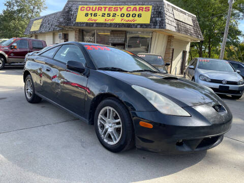 2002 Toyota Celica for sale at Courtesy Cars in Independence MO