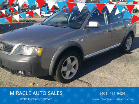 2005 Audi Allroad for sale at MIRACLE AUTO SALES in Cranston RI