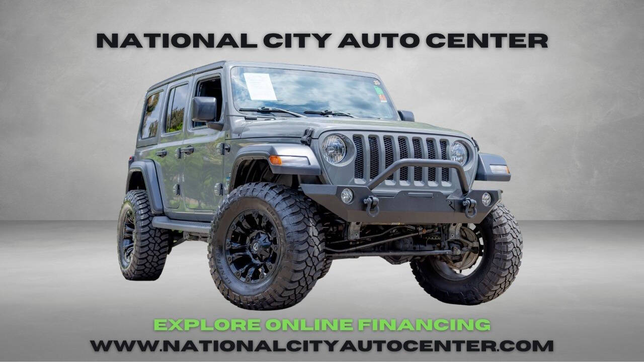 used 2019 Jeep Wrangler Unlimited Sport S 4x4 4dr SUV
