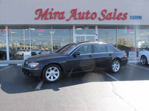 2007 BMW 7 Series for sale at Mira Auto Sales in Dayton OH