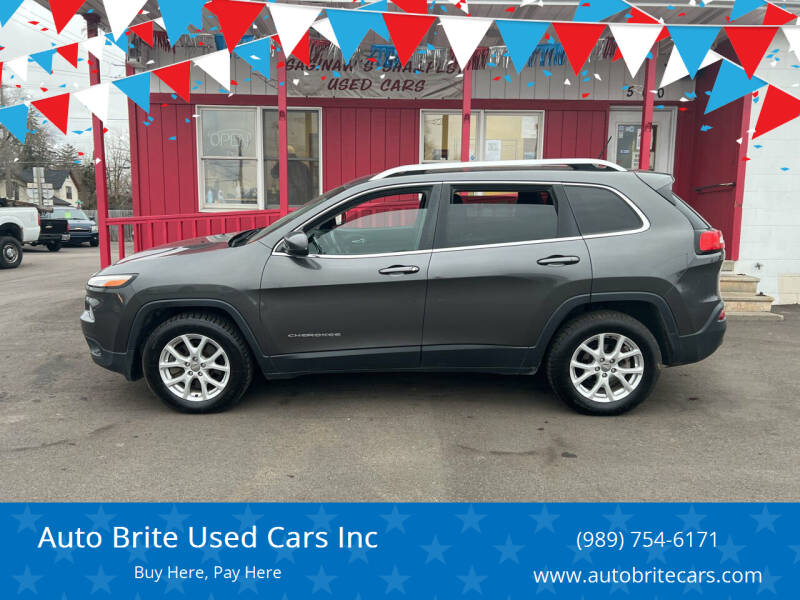 2014 Jeep Cherokee for sale at Auto Brite Used Cars Inc in Saginaw MI