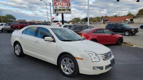 2008 Ford Fusion for sale at FIRST CHOICE AUTO Inc in Middletown OH