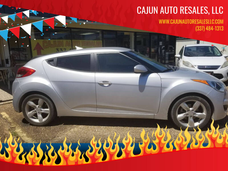 2012 Hyundai Veloster for sale at Cajun Auto Resales, LLC in Lafayette LA