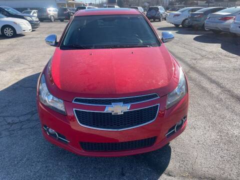 2012 Chevrolet Cruze for sale at speedy auto sales in Indianapolis IN