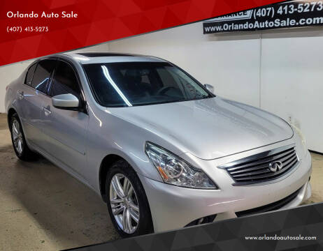 2013 Infiniti G37 Sedan for sale at Orlando Auto Sale in Orlando FL