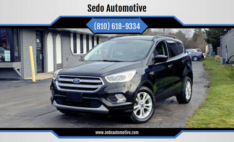 2017 Ford Escape for sale at Sedo Automotive in Davison MI