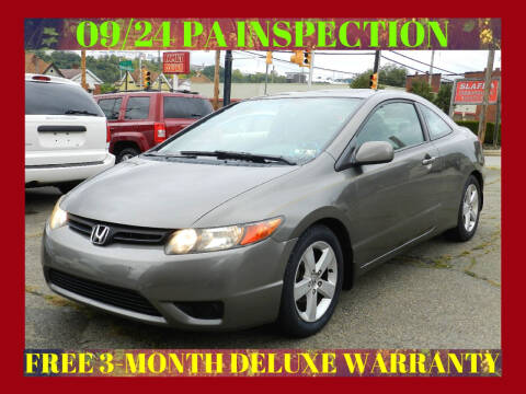 2006 Honda Civic for sale at 2010 Auto Sales in Glassport PA