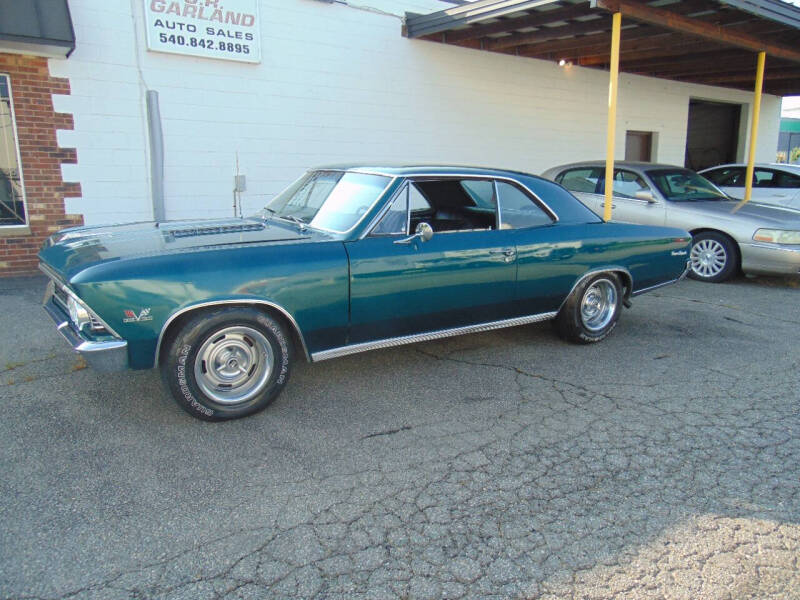 1966 Chevrolet Chevelle for sale at CR Garland Auto Sales in Fredericksburg VA