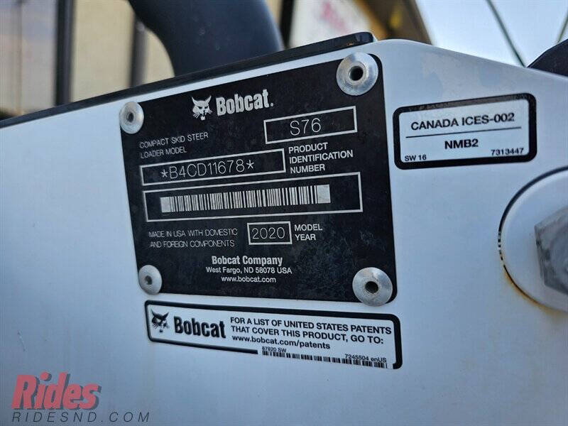 2020 Bobcat S76