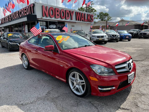 2012 Mercedes-Benz C-Class for sale at Giant Auto Mart in Houston TX