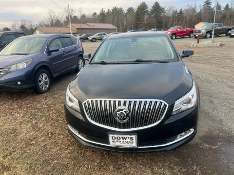 2016 Buick LaCrosse for sale at DOW'S AUTO SALES in Palmyra ME