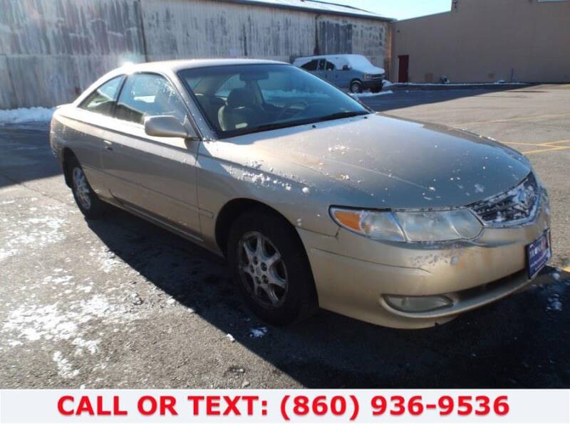2002 Toyota Camry Solara for sale at Lee Motor Sales Inc. in Hartford CT