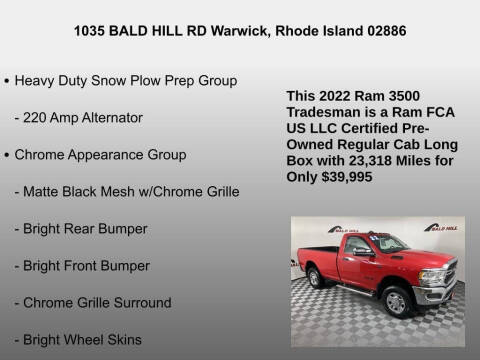 2022 RAM 3500 Tradesman