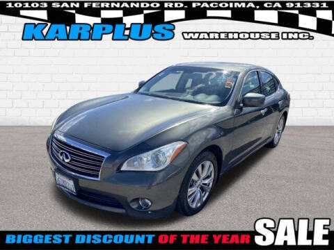 2013 Infiniti M37 for sale at Karplus Warehouse in Pacoima CA