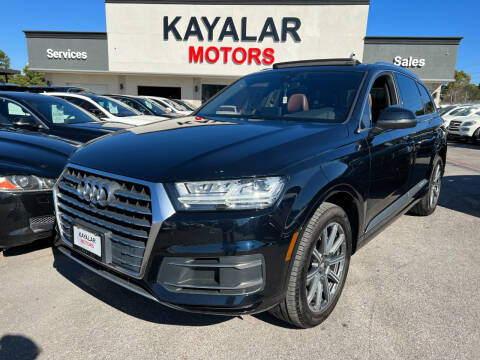 2017 Audi Q7 for sale at KAYALAR MOTORS in Houston TX