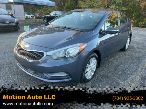 2014 Kia Forte for sale at Motion Auto LLC in Kannapolis NC