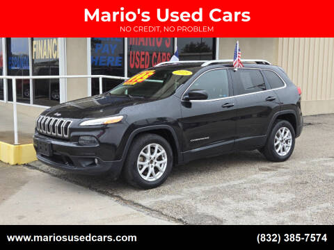 2015 Jeep Cherokee for sale at Mario's Used Cars in Houston TX