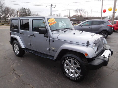 2015 Jeep Wrangler Unlimited for sale at North State Motors in Belvidere IL