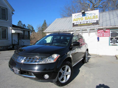 2007 Nissan Murano for sale at IK AUTO SALES LLC in Goshen NY