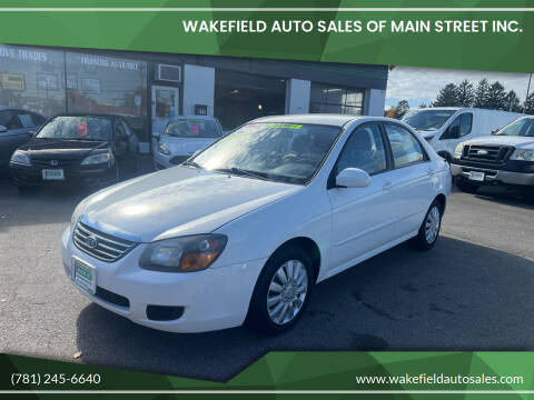 2009 Kia Spectra for sale at Wakefield Auto Sales of Main Street Inc. in Wakefield MA