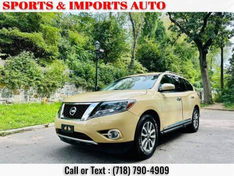 2013 Nissan Pathfinder for sale at Sports & Imports Auto Inc. in Brooklyn NY