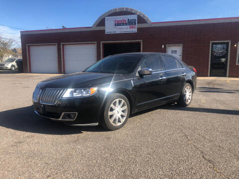 2012 Lincoln MKZ for sale at Family Auto Finance OKC LLC in Oklahoma City OK