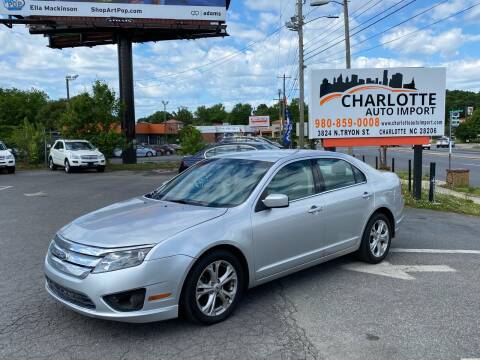 2012 Ford Fusion for sale at Charlotte Auto Import in Charlotte NC