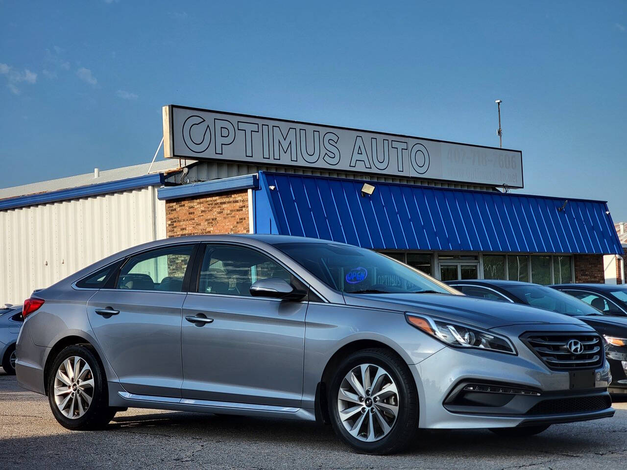 2015 Hyundai SONATA for sale at Optimus Auto in Omaha, NE