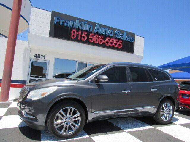 2014 Buick Enclave for sale at Franklin Auto Sales in El Paso TX