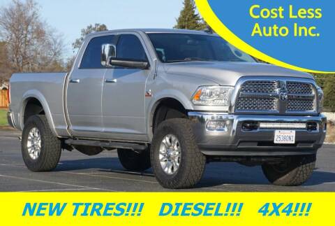 2013 RAM 3500 for sale at Cost Less Auto Inc. in Rocklin CA