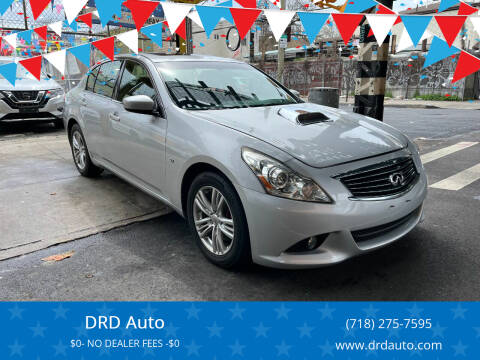 2015 Infiniti Q40 for sale at DRD Auto in Brooklyn NY