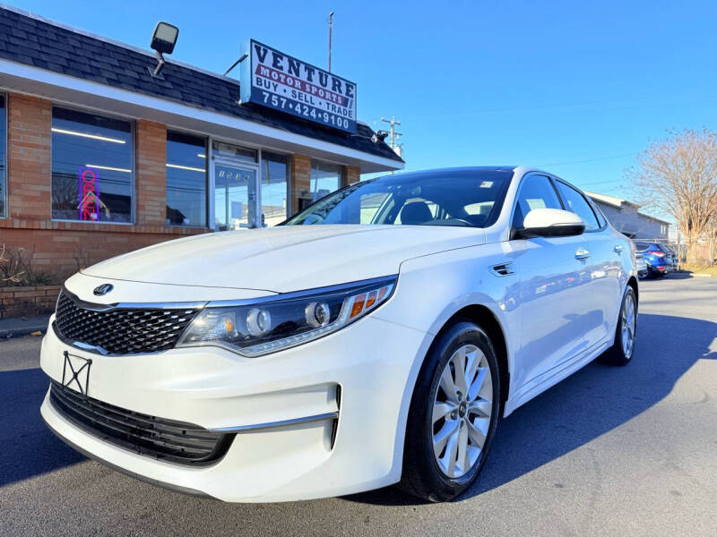 2016 Kia Optima for sale at VENTURE MOTOR SPORTS in Chesapeake VA