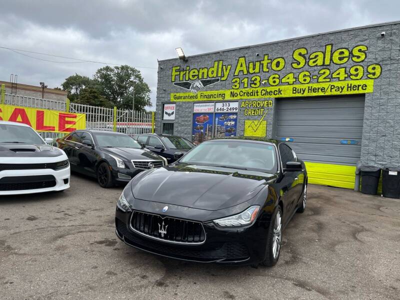 2015 Maserati Ghibli for sale at Friendly Auto Sales in Detroit MI