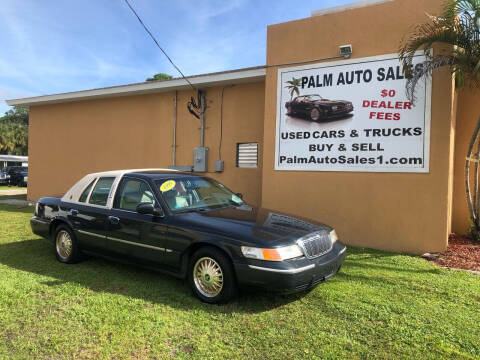 1999 Mercury Grand Marquis for sale at Palm Auto Sales in West Melbourne FL