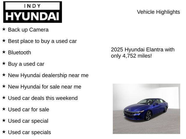 2025 Hyundai Elantra Hybrid Limited