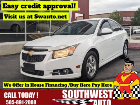 2011 Chevrolet Cruze for sale at SOUTHWEST AUTO in Albuquerque NM