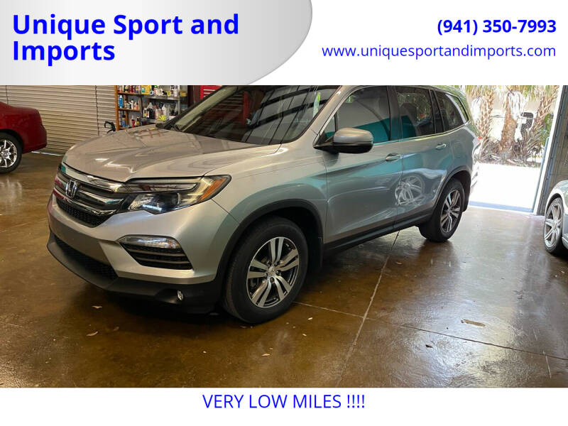 2017 Honda Pilot for sale at Unique Sport and Imports in Sarasota FL