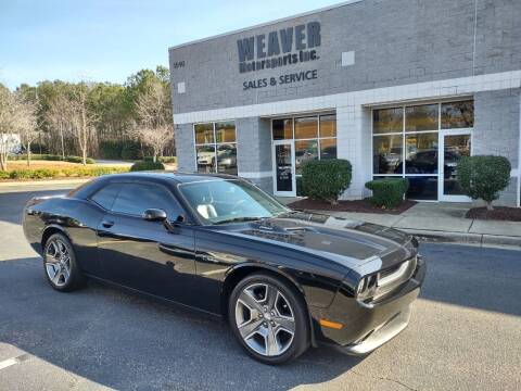 2012 Dodge Challenger for sale at Weaver Motorsports Inc in Cary NC
