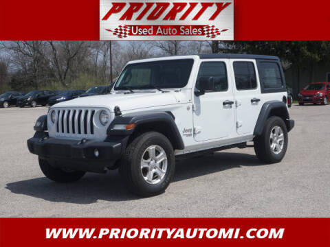 2018 Jeep Wrangler Unlimited for sale at Priority Auto Sales in Muskegon MI