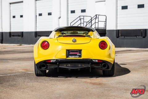 2016 Alfa Romeo 4C Spider