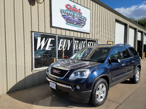 2009 GMC Acadia for sale at C&L Auto Sales in Vermillion SD
