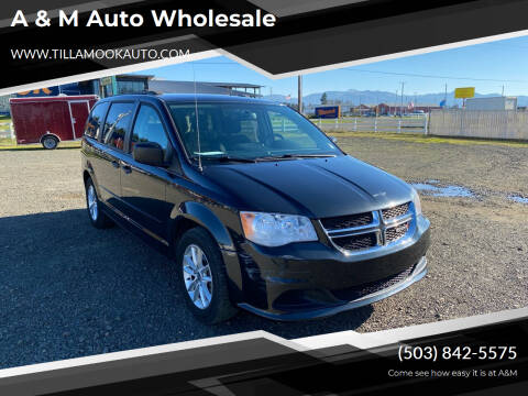 2015 Dodge Grand Caravan for sale at A & M Auto Wholesale in Tillamook OR