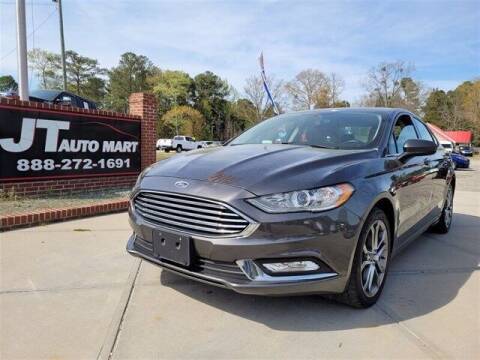 2017 Ford Fusion for sale at J T Auto Group in Sanford NC