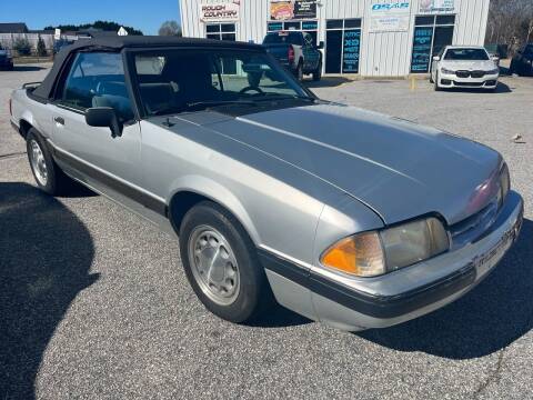 1989 Ford Mustang for sale at UpCountry Motors in Taylors SC