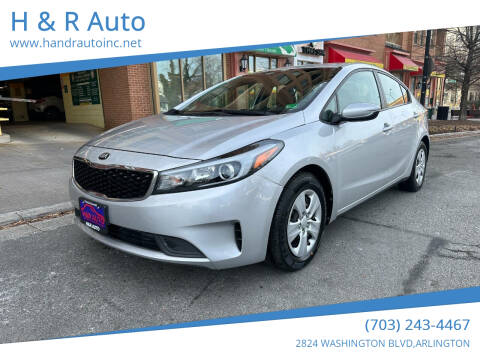 2018 Kia Forte for sale at H & R Auto in Arlington VA