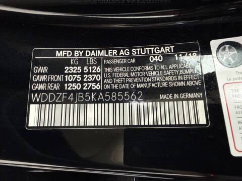 2019 Mercedes-Benz E-Class E 300
