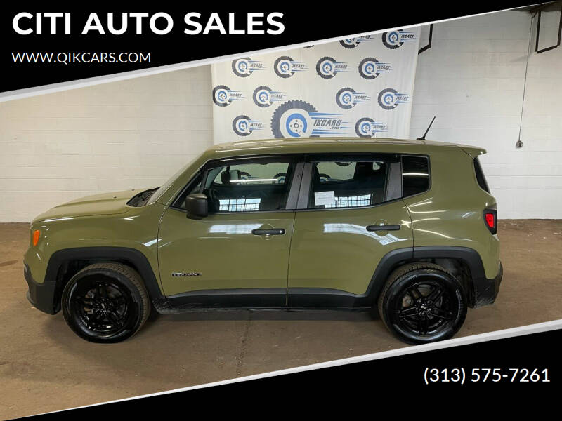 2015 Jeep Renegade for sale at CITI AUTO SALES in Detroit MI