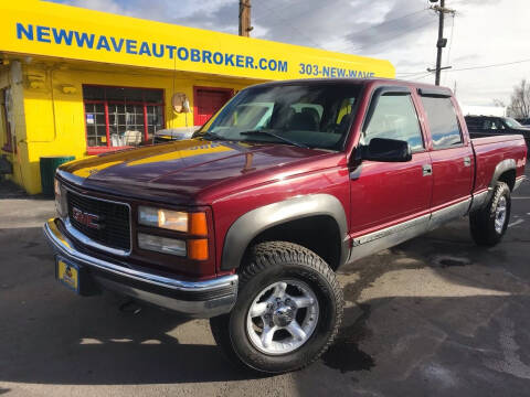 1999 GMC Sierra 2500 Classic for sale at New Wave Auto Brokers & Sales in Denver CO