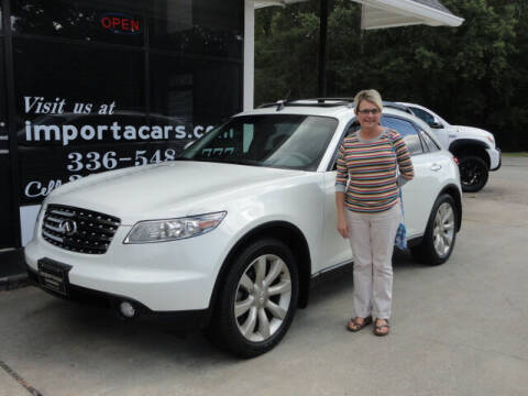 2003 Infiniti FX35 for sale at importacar in Madison NC